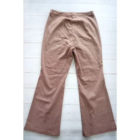 Urban Outfitters Houndstooth Straight-Leg Pants - Size 10 - Picture 8 of 8
